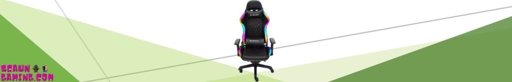 scaun gaming inaza rainbow rgb ieftin