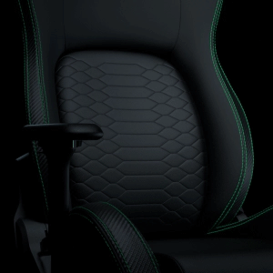 scaun gaming razer iskur negru cu suport lombar inovator