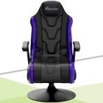 scaun gaming pedestal X Rocker Monsoon RGB 4.1 review