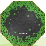 Covor Scaun Birou Gaming Huzaro FloorMat 4.0 Hexagonal - PixelArt